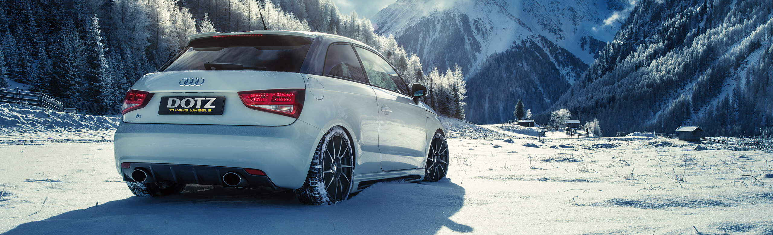 Audi S1 in Winter