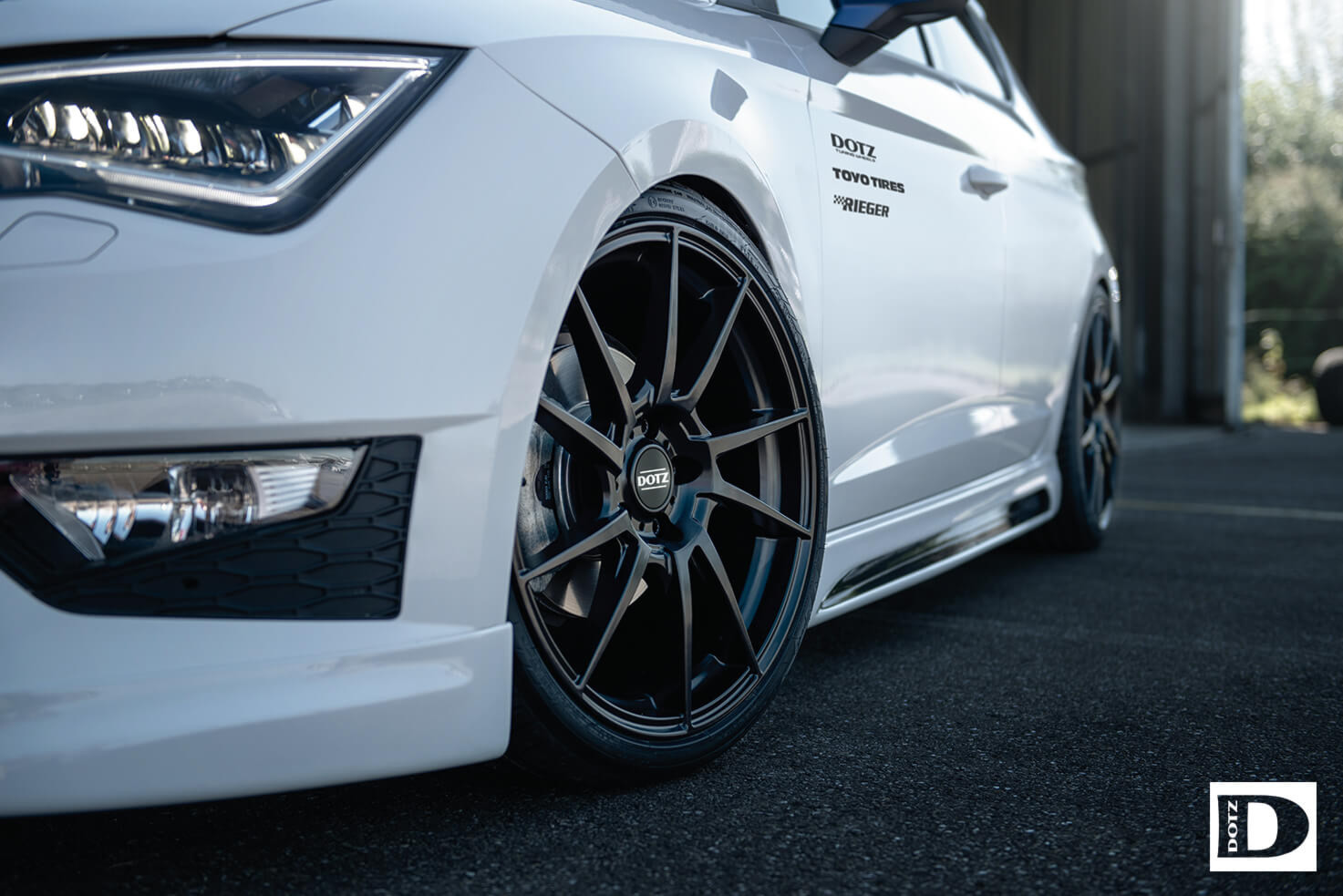 DOTZ Kendo dark on Car 2015