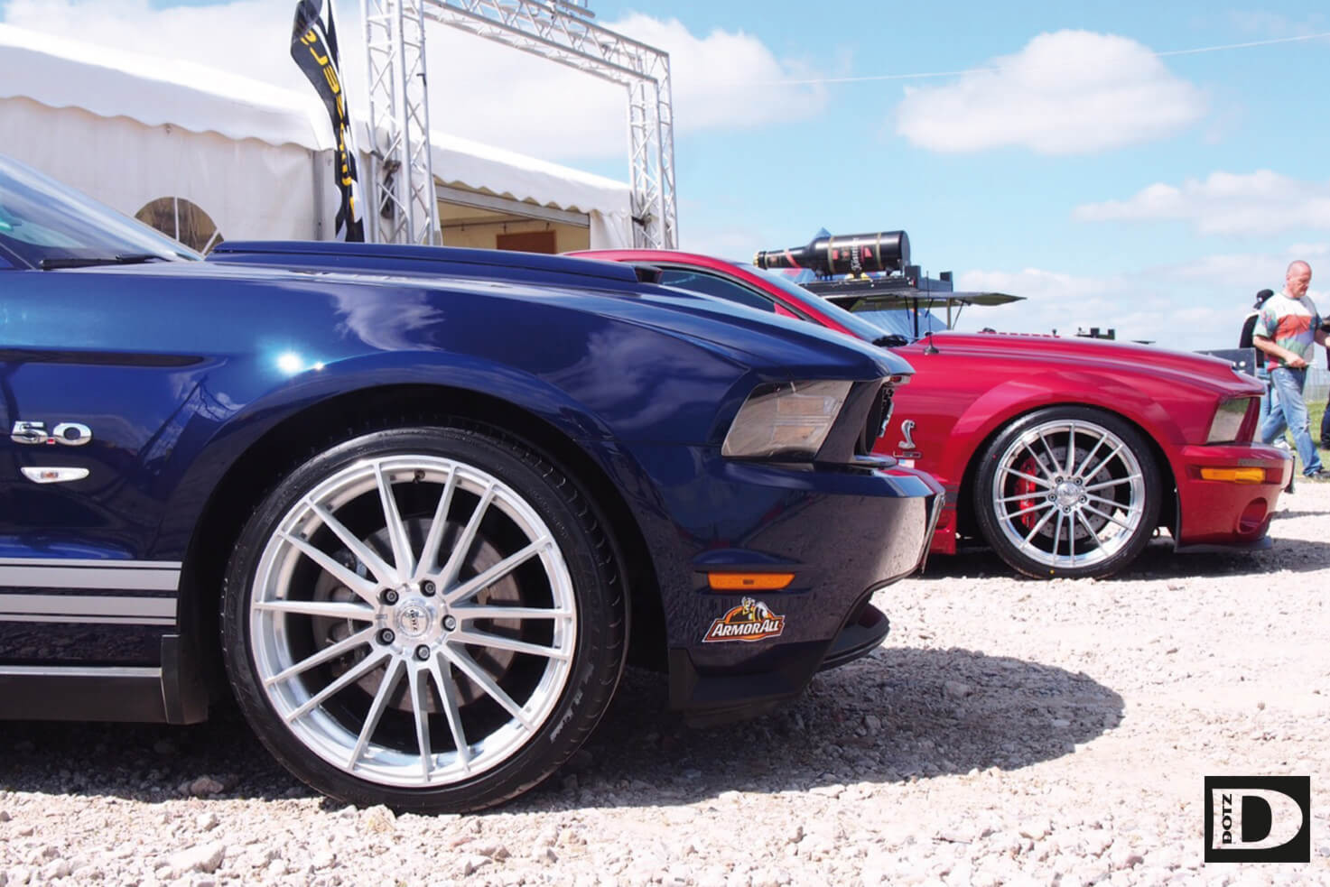 DOTZ Tuning Wheels Live at German Race Wars 2015