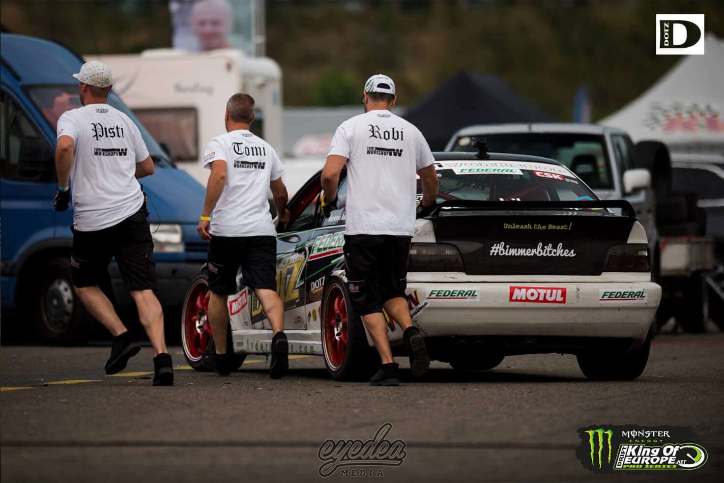 DOTZ Tuning Wheels live at King of Europe 2015