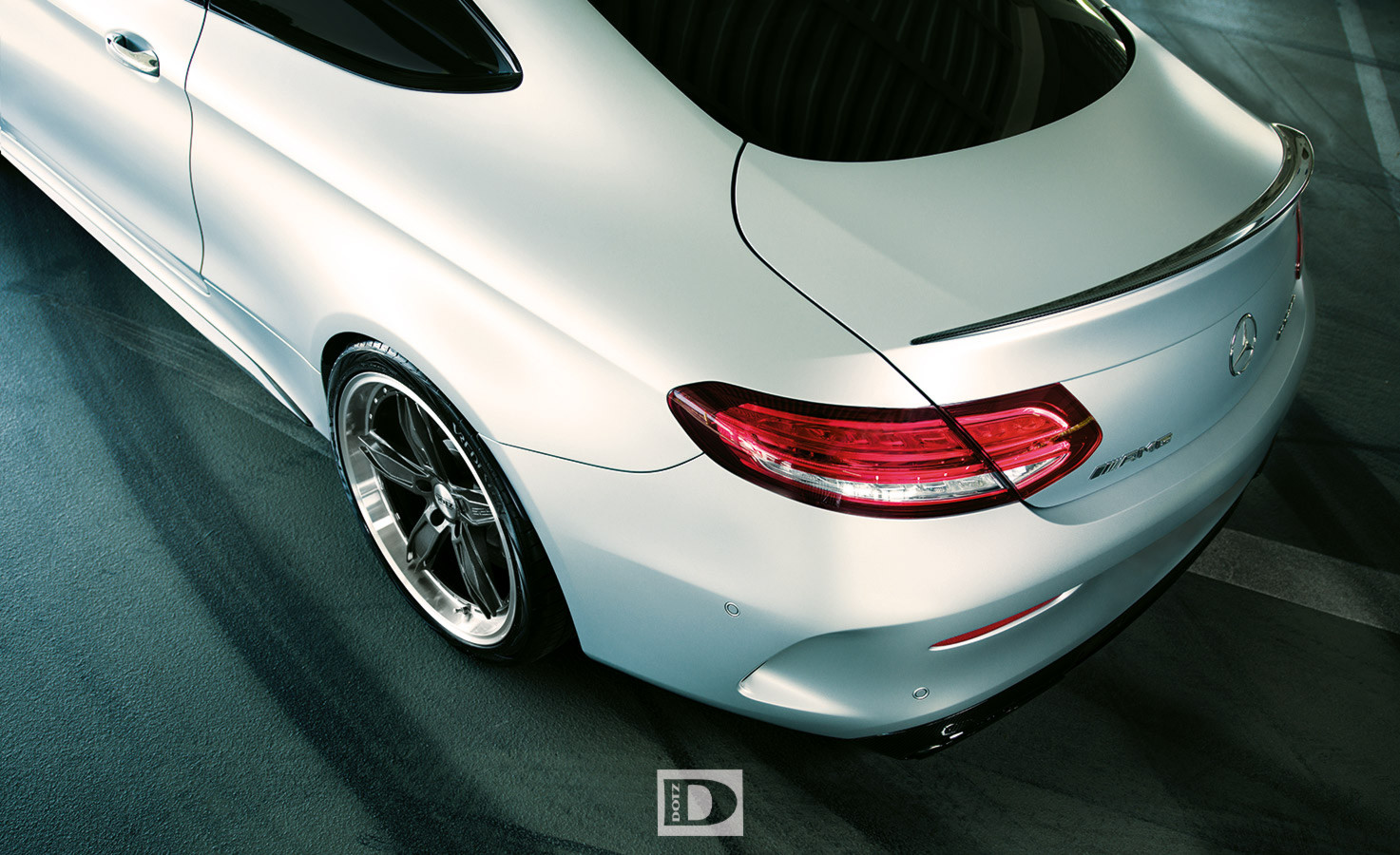 Mercedes Benz on DOTZ SP5 - back shot